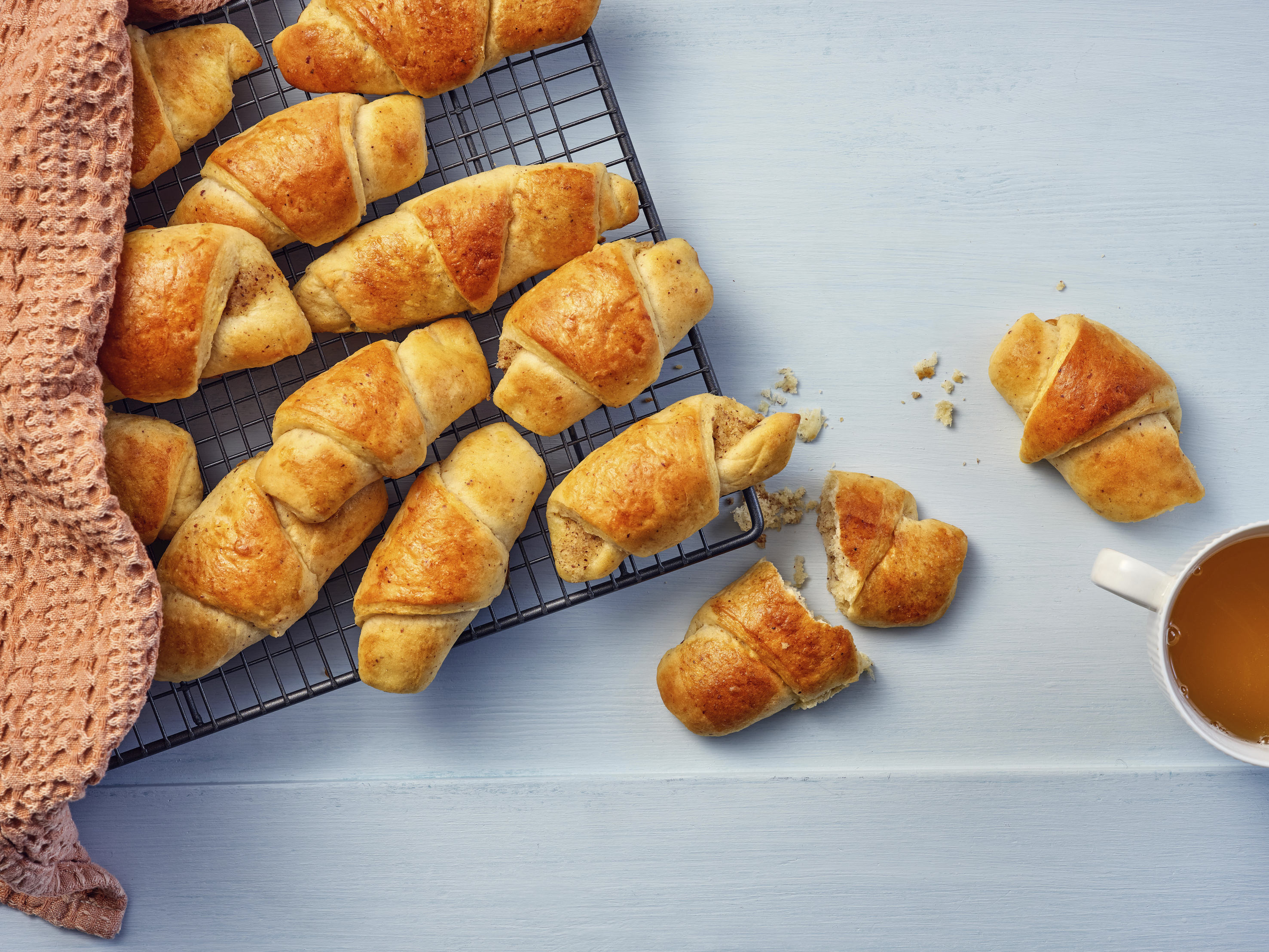 hasselnötsgifflar på plåt