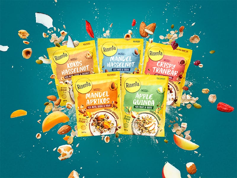 Müslipaket från Risenta