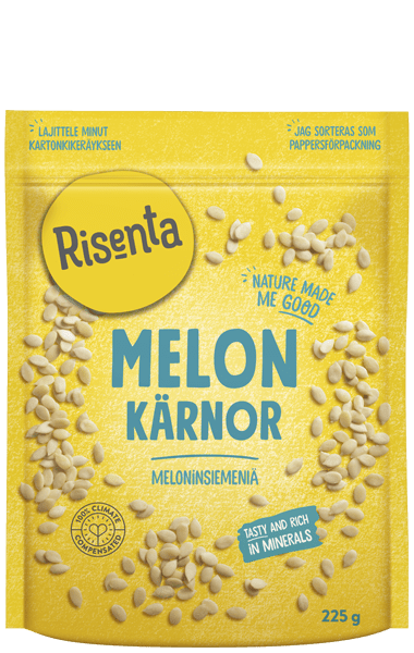Påse med melonkärnor från Risenta
