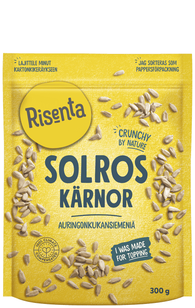 Påse med solroskärnor från Risenta