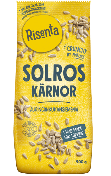 Påse med solroskärnor från Santa Maria