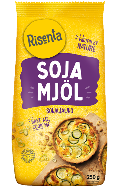 Påse med sojamjöl från Risenta